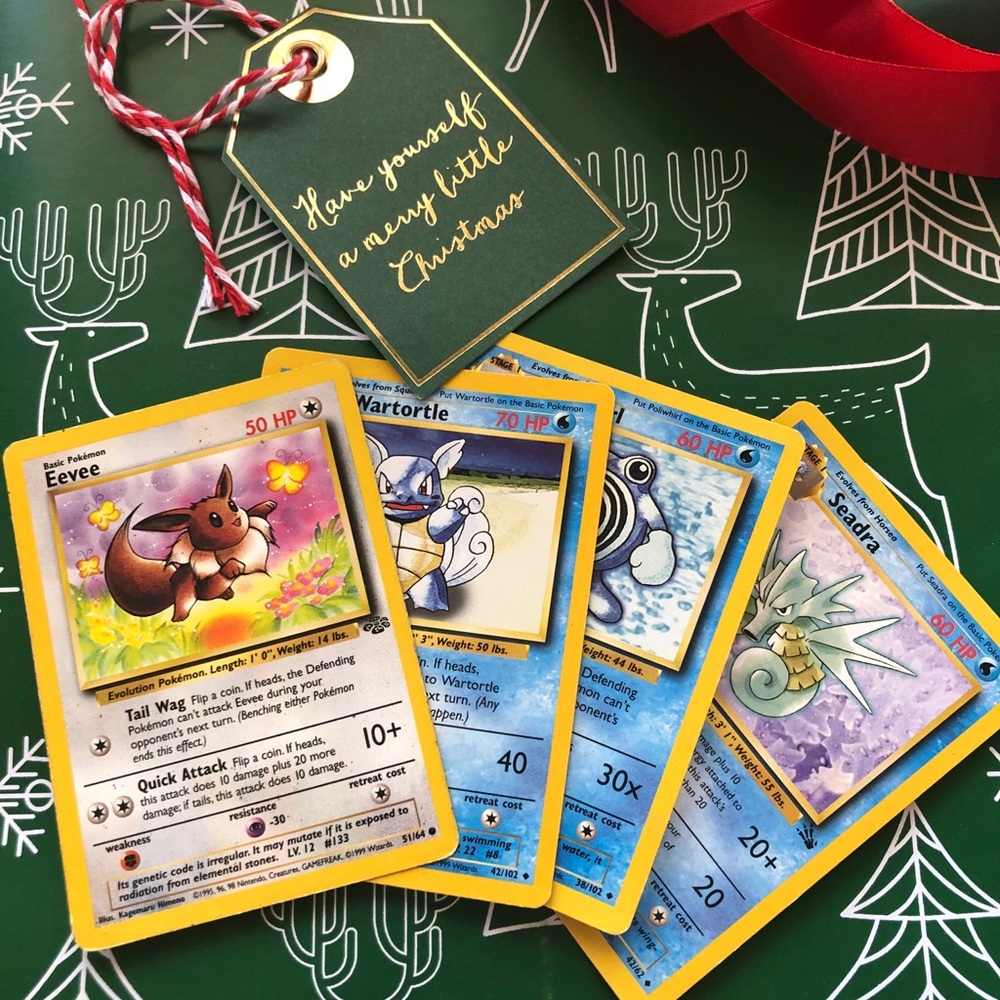 Vintage 90’s Pokémon trading cards 25 pack